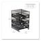 Mind Reader Network Collection 5-Compartment Tea Countertop Organizer, 6.75 x 7 x 10, Black MMTDR5-BLK - alternate 7